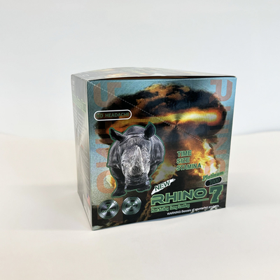 Специализированные таблетки для мужского роста Rhino 69 Хранилище для эффективной упаковки